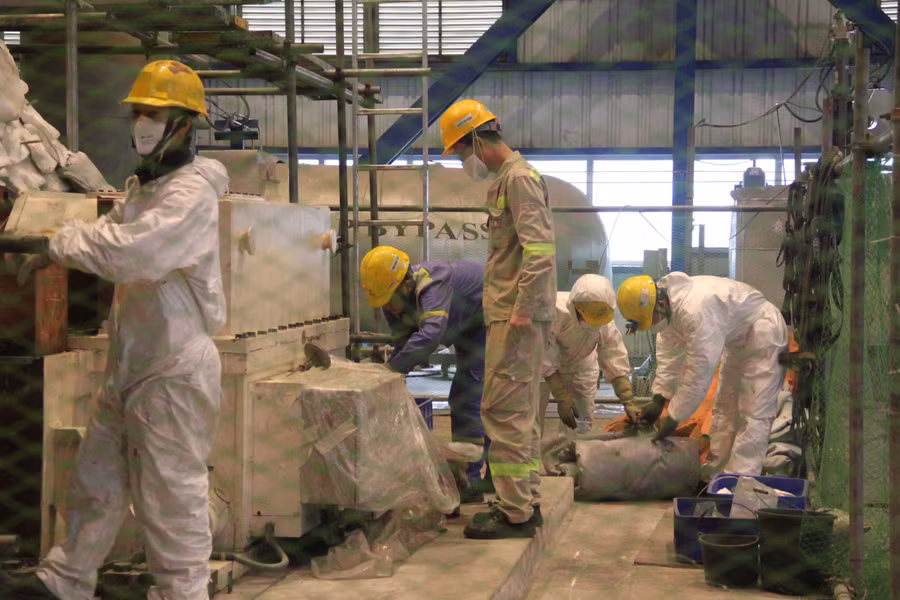 Sau nhiều nỗ lực, tổ máy số 1 Nhà máy Nhiệt điện Vũng Áng 1 đã tái hoà lưới điện quốc gia.