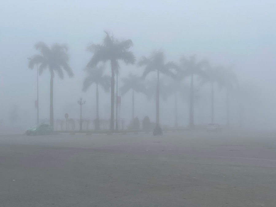 Khu vực đại lộ Xô Viết Nghệ Tĩnh lúc 8h15 phút.