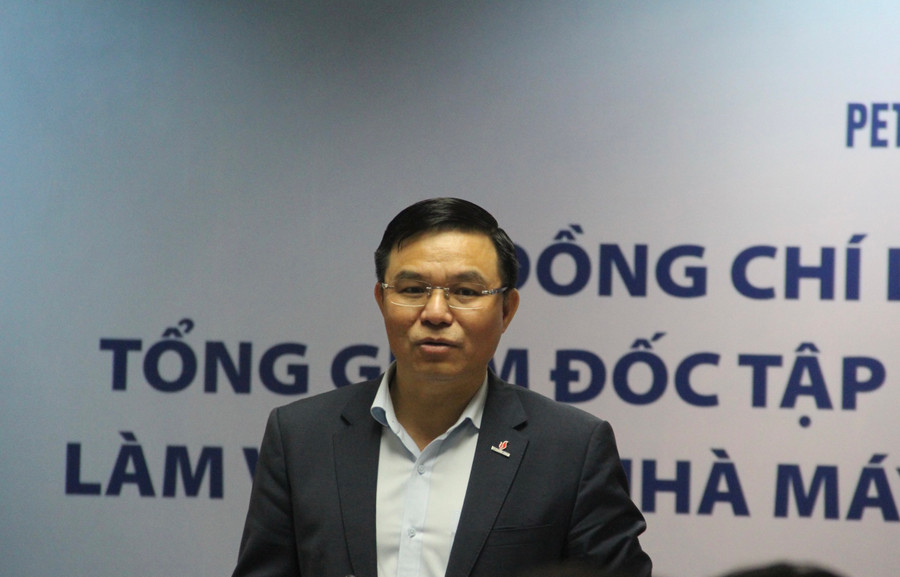 Ông Lê Mạnh Hùng - Tổng Giám đốc Tập đoàn Dầu khí Việt Nam. Ông Lê Mạnh Hùng - Tổng Giám đốc Tập đoàn Dầu khí Việt Nam.