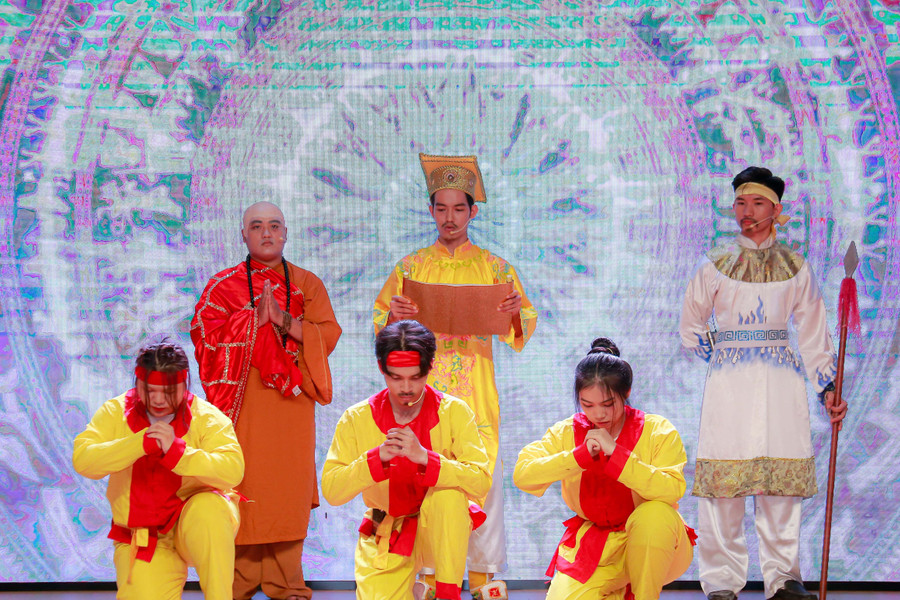 Nội dung cuộc thi thể hiện sự nhận thức, hiểu biết về văn hoá - lịch sử Việt Nam.