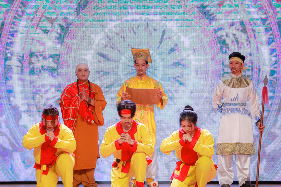 Nội dung cuộc thi thể hiện sự nhận thức, hiểu biết về văn hoá - lịch sử Việt Nam.