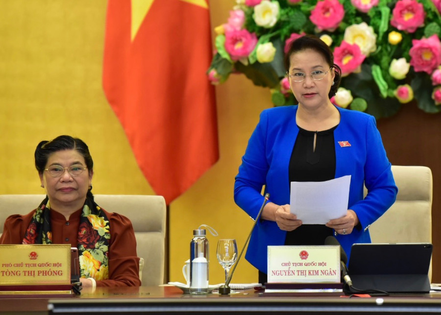 Chủ tịch QH Nguyễn Thị Kim Ngân phát biểu khai mạc Chủ tịch QH Nguyễn Thị Kim Ngân phát biểu khai mạc