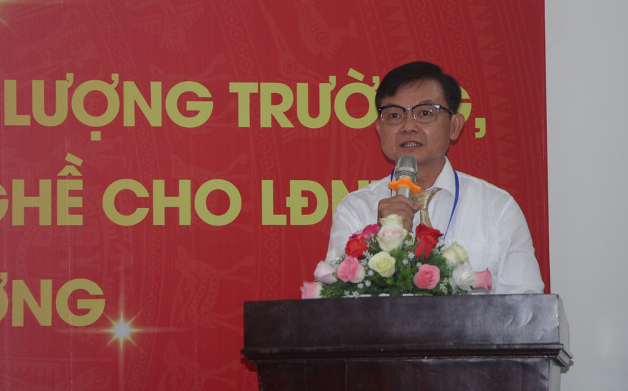 TS Đặng Văn Đại phát biểu tại buổi lễ. TS Đặng Văn Đại phát biểu tại buổi lễ.
