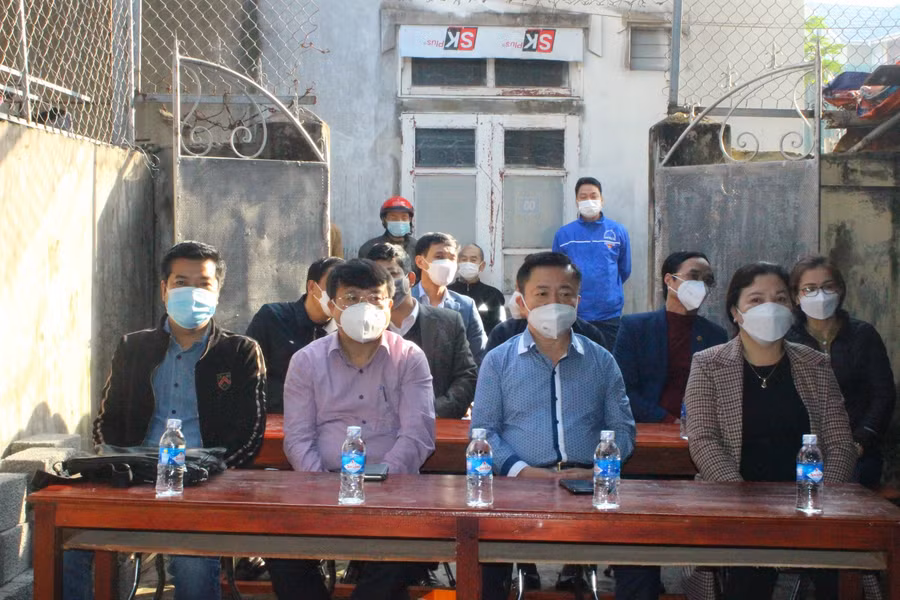 Tham dự Lễ khởi công có ông Võ Kim Cự, nguyên Chủ tịch Liên minh Hợp tác xã Việt Nam; ông Dương Tất Thắng, Bí thư Thành ủy Thành phố Hà Tĩnh cùng đại diện các phòng ban UBND thành phố Hà Tĩnh; đại diện UBND phường Bắc Hà (TP Hà Tĩnh).