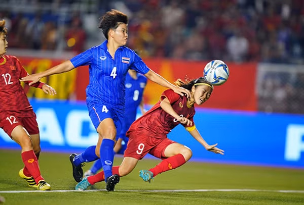 ĐT nữ Thái Lan đã chơi cực kỳ nỗ lực nhưng không thể đánh bại được các cô gái Việt Nam.