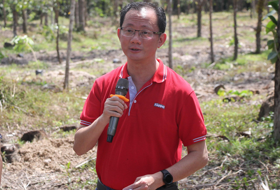 Ông Joseph Low, Chủ tịch Keppel Land Việt Nam phát biểu tại chương trình. Ông Joseph Low, Chủ tịch Keppel Land Việt Nam phát biểu tại chương trình.