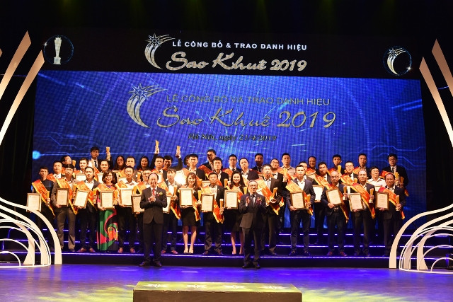 Các doanh nghiệp giành được Danh hiệu Sao Khuê mùa giải 2019 Các doanh nghiệp giành được Danh hiệu Sao Khuê mùa giải 2019