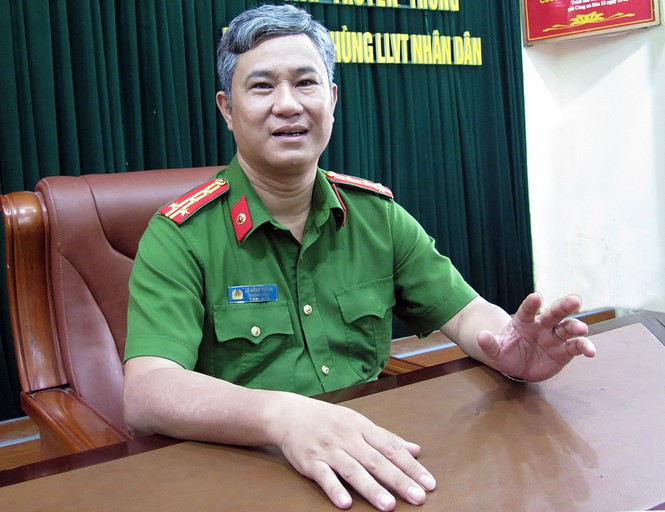 Đại tá Lê Hồng Thắng, Trưởng phòng CSHS – Công an TP Hải Phòng. Ảnh: Tienphong Đại tá Lê Hồng Thắng, Trưởng phòng CSHS – Công an TP Hải Phòng. Ảnh: Tienphong