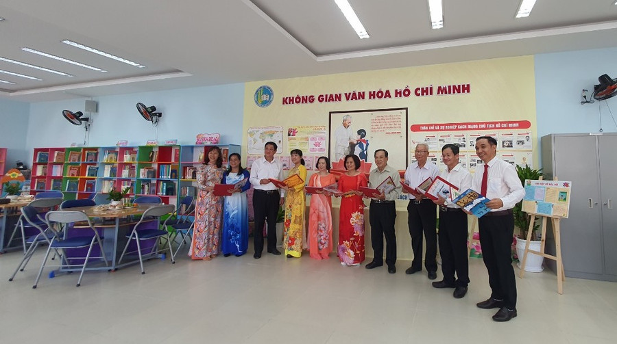 Trường THCS Trần Văn Ơn xây mới với mức đầu tư hơn 40 tỉ đồng.