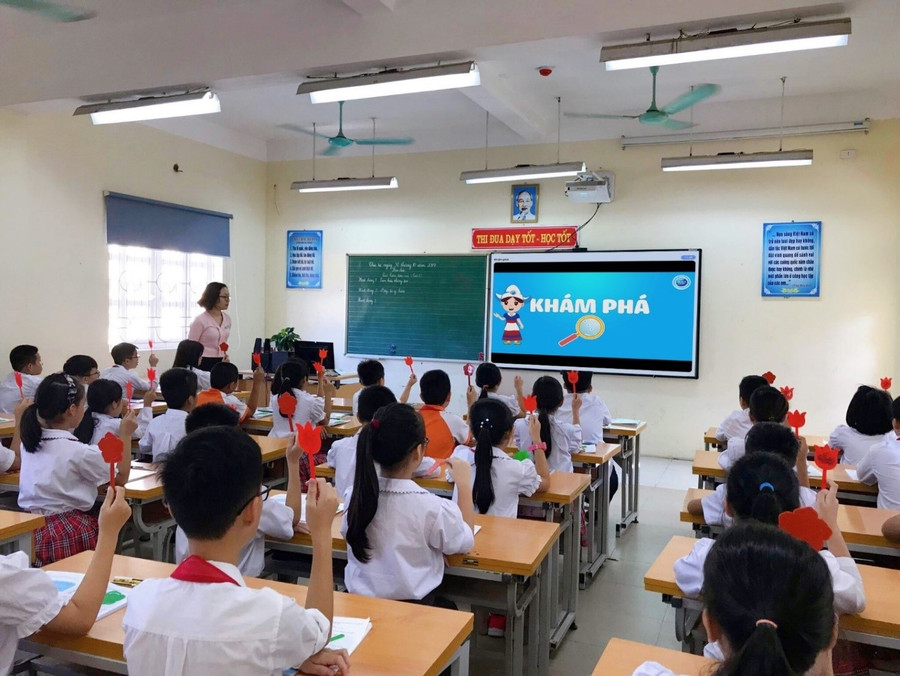 Hơn 1,5 triệu học sinh tiểu học tiếp cận giáo án điện tử để tăng cường kiến thức dinh dưỡng. Hơn 1,5 triệu học sinh tiểu học tiếp cận giáo án điện tử để tăng cường kiến thức dinh dưỡng.