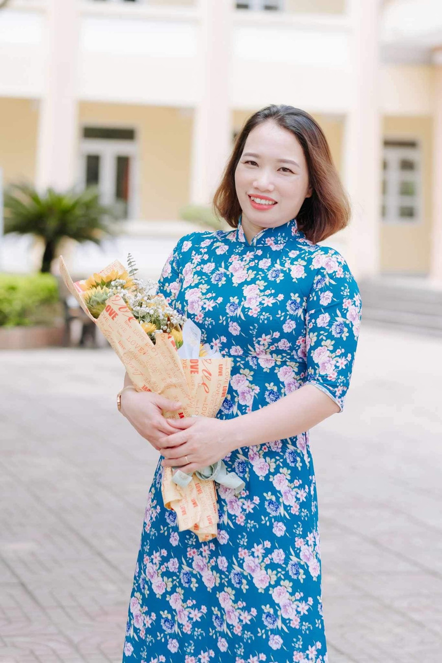 Cô giáo Nguyễn Thị Hòa Việt- GV Giáo dục công dân trường THPT Hương Khê.