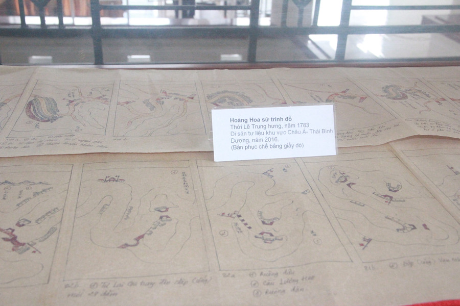 ... Hoàng Hoa sứ trình đô - di sản tư liệu của chương trình Ký ức thế giới khu vực châu Á - Thái Bình Dương. ... Hoàng Hoa sứ trình đô - di sản tư liệu của chương trình Ký ức thế giới khu vực châu Á - Thái Bình Dương.