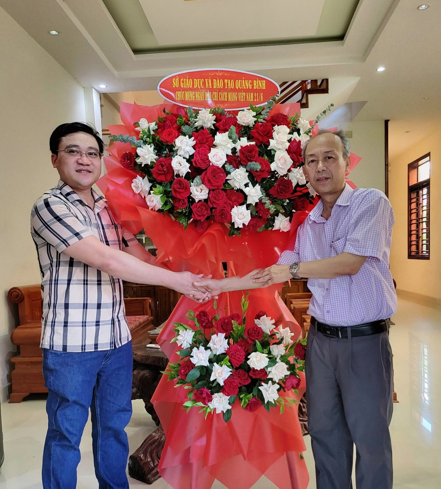 Sở GD&ĐT Quảng Bình cám ơn sự đồng hành của Báo GD&TĐ.