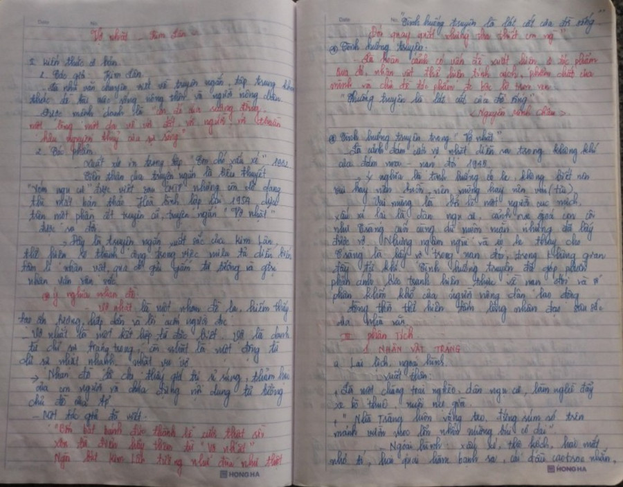 Dù là khi ôn tập hay làm bài thi, Mạnh đều chú ý trình bày rõ ràng, mạch lạc. Dù là khi ôn tập hay làm bài thi, Mạnh đều chú ý trình bày rõ ràng, mạch lạc.