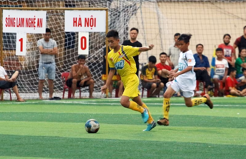 U13 SLNA tiếp tục gây ấn tượng bằng sức mạnh vượt trội