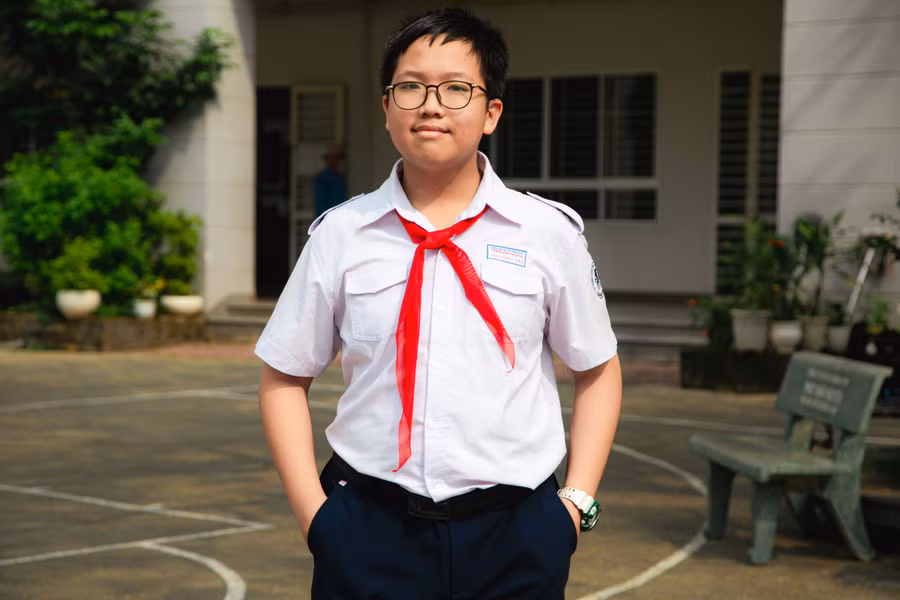 Ứng cử viên Công dân trẻ tiêu biểu TPHCM 2023 Lê Nam Long (Ảnh: Thành Đoàn TPHCM).