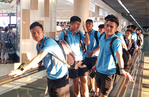 Việc di chuyển, ăn ở của U23 Việt Nam đều rất thuận lợi khi được chuẩn bị chu đáo từ trước Việc di chuyển, ăn ở của U23 Việt Nam đều rất thuận lợi khi được chuẩn bị chu đáo từ trước