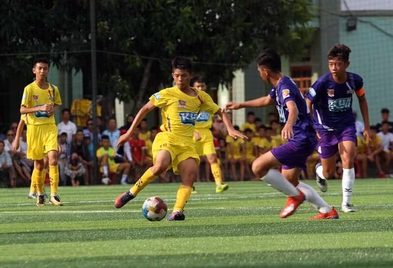 U13 QHSLF Thành Vinh cũng cho thấy họ không hề dễ chơi