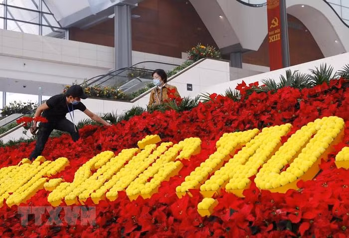 Hoàn tất công tác chuẩn bị ngày khai mạc Đại hội Đảng XIII ảnh 1