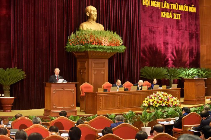 Chùm ảnh: Trọng thể khai mạc Hội nghị Trung ương 14 ảnh 10 Chùm ảnh: Trọng thể khai mạc Hội nghị Trung ương 14 ảnh 10