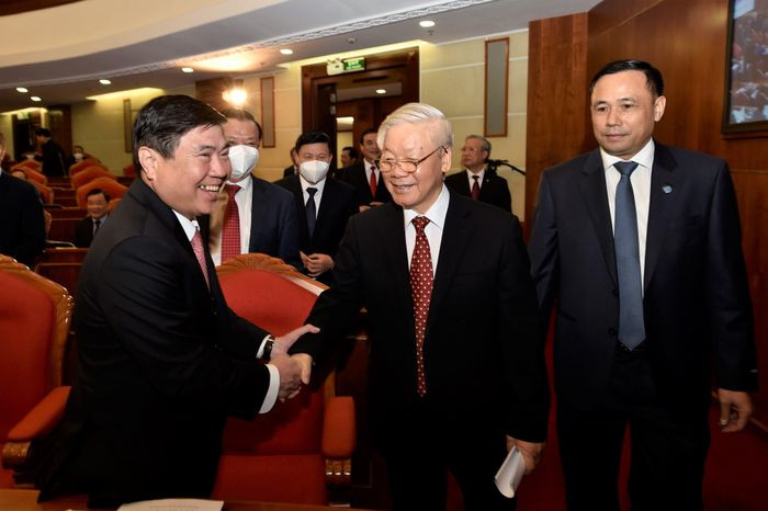 Chùm ảnh: Trọng thể khai mạc Hội nghị Trung ương 14 ảnh 3 Chùm ảnh: Trọng thể khai mạc Hội nghị Trung ương 14 ảnh 3