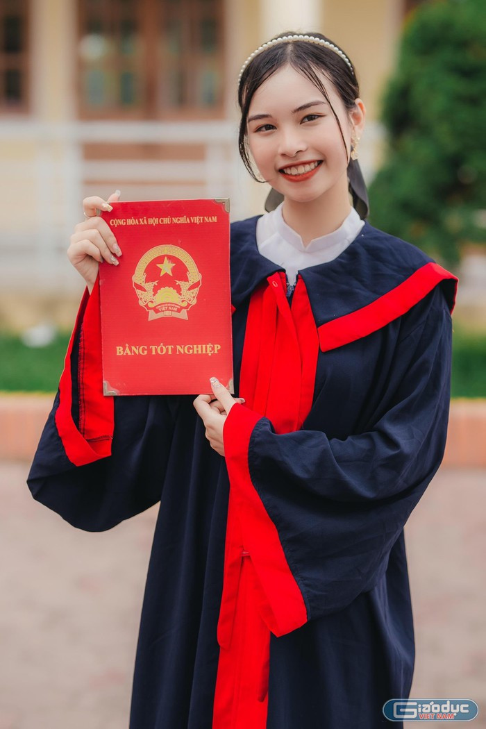 Nguyễn Phương Thảo học sinh lớp 12 Anh 1, trường Trung học phổ thông Chuyên Hà Tĩnh. (Ảnh: NVCC) Nguyễn Phương Thảo học sinh lớp 12 Anh 1, trường Trung học phổ thông Chuyên Hà Tĩnh. (Ảnh: NVCC)