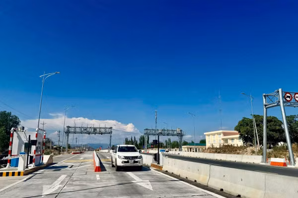 Nút giao Đại Ninh thuộc tuyến cao tốc Vĩnh Hảo - Phan Thiết, nơi đặt Trung tâm điều hành tuyến.