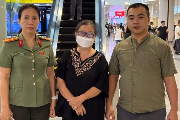 Nghi phạm Nguyễn Thị Kim Oanh.