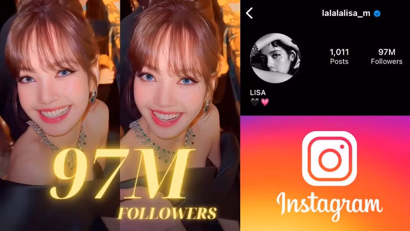 LISA (BLACKPINK) làm được điều chưa từng có trên Instagram