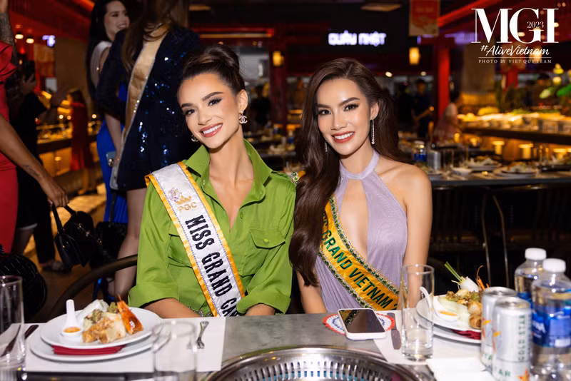 Lê Hoàng Phương được đối thủ khen hết lời tại Miss Grand International 2023