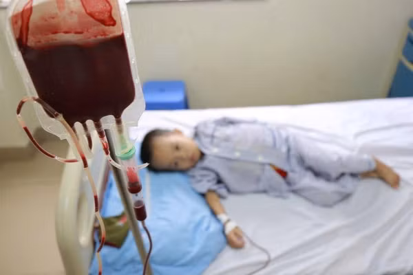 Bệnh tan máu bẩm sinh để lại nhiều hệ lụy. Ảnh TL.