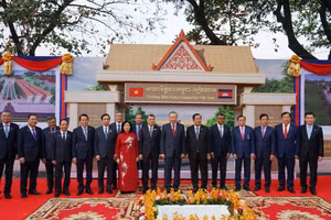 Tổng Bí thư Tô Lâm dự Lễ khởi công xây dựng Trường Hữu nghị Campuchia-Việt Nam