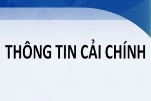 Báo Giáo dục và Thời đại cải chính nội dung bài báo có thông tin chưa chính xác