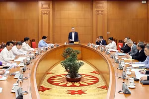 Tổng Bí thư Tô Lâm, Trưởng Tiểu ban Nhân sự Đại hội XIV của Đảng. (Ảnh: An Đăng/TTXVN)