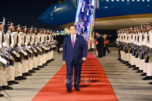 Thủ tướng Phạm Minh Chính tới Kuala Lumpur bắt đầu chuyến công tác dự Hội nghị cấp cao ASEAN lần thứ 47 