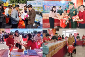 Hơn 7,5 tỷ đồng mang Xuân ấm tới người dân có hoàn cảnh khó khăn