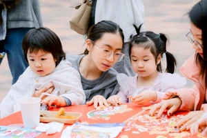 Mô hình kinh doanh sáng tạo của học sinh TH School tại Ngày hội Khởi nghiệp