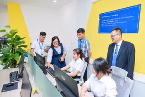 Phòng thực hành Logistics và Quản lý chuỗi cung ứng dành cho sinh viên với tổng kinh phí đầu tư 700 triệu đồng.