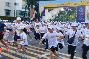 Hơn 6.000 học sinh, sinh viên tại TPHCM tham gia giải chạy S-Race 2024