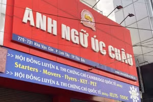 Công an TPHCM vẫn chưa nhận được đơn tố cáo của phụ huynh về vụ Trung tâm Anh ngữ Úc Châu.