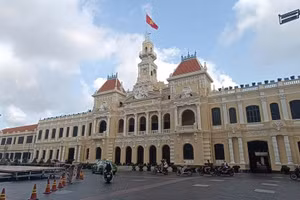 Trụ sở UBND TPHCM. Ảnh: Q.H