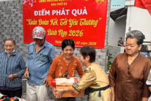 TPHCM chi hơn 5.900 tỷ đồng để chăm lo Tết cho người nghèo.