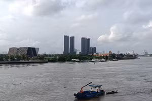 Trung tâm tài chính quốc tế ở TPHCM dự kiến được xây dựng trong Khu đô thị mới Thủ Thiêm.