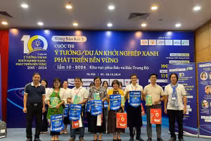 Vòng bán kết Cuộc thi Ý tưởng/Dự án Khởi nghiệp Xanh – Phát triển bền vững (khu vực phía Bắc) đã chọn ra 14 dự án vào vòng chung kết