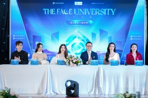 Các thành viên ban giám khảo, huấn luyện viên của The Face University 2025.