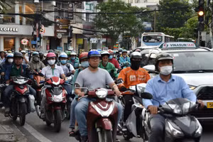 Kẹt xe là một trong những tồn tại của TPHCM những năm qua. Ảnh: MQ