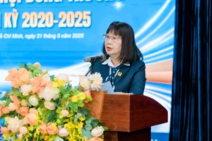 TS Nguyễn Mai Lan phát biểu tại hội nghị.