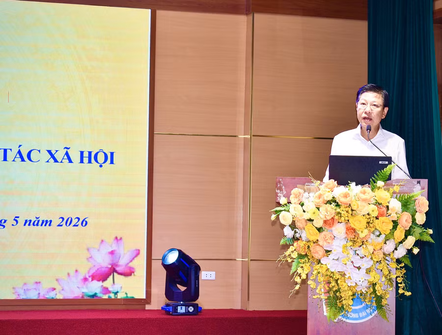 Ông Nguyễn Xuân An Việt trao đổi ý kiến tại hội thảo.