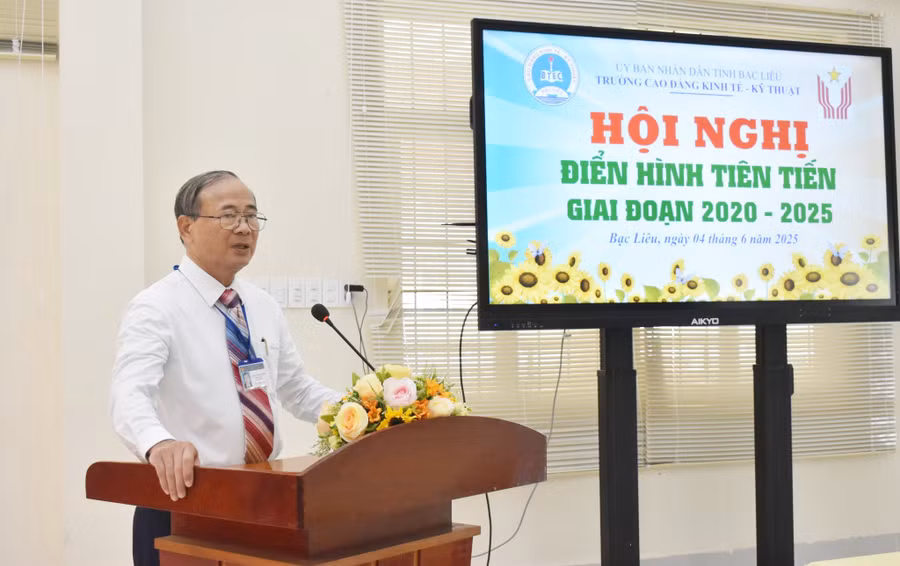 NGƯT.TS Trần Công Chánh là chuyên gia có nhiều kinh nghiệm trong lĩnh vực giáo dục nghề nghiệp. Ảnh: NVCC. th-chanh.jpg