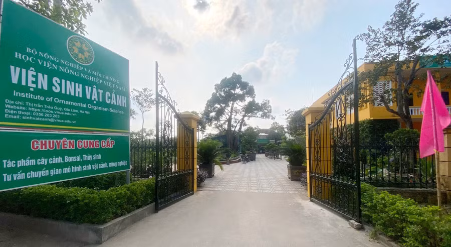 Học viện Nông nghiệp Việt Nam thành lập Viện Sinh vật cảnh